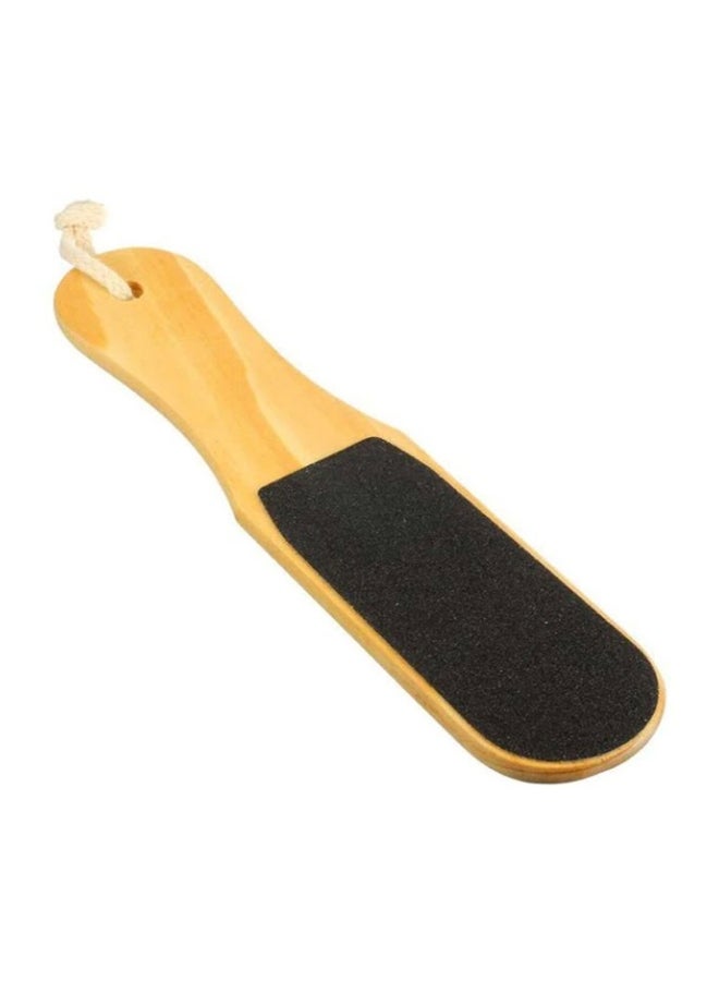 Wooden Foot File Yellow/Black 12inch