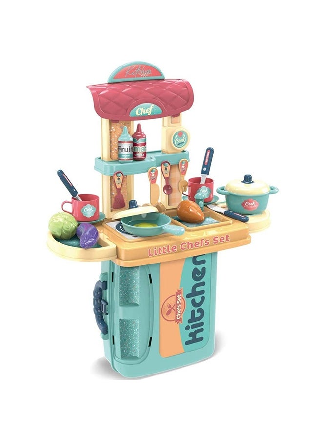 Kitchen Play Set, Little Chef Set, 3 in 1