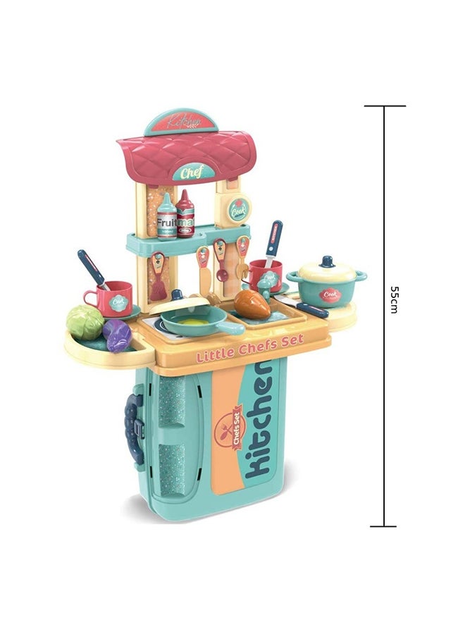 Kitchen Play Set, Little Chef Set, 3 in 1