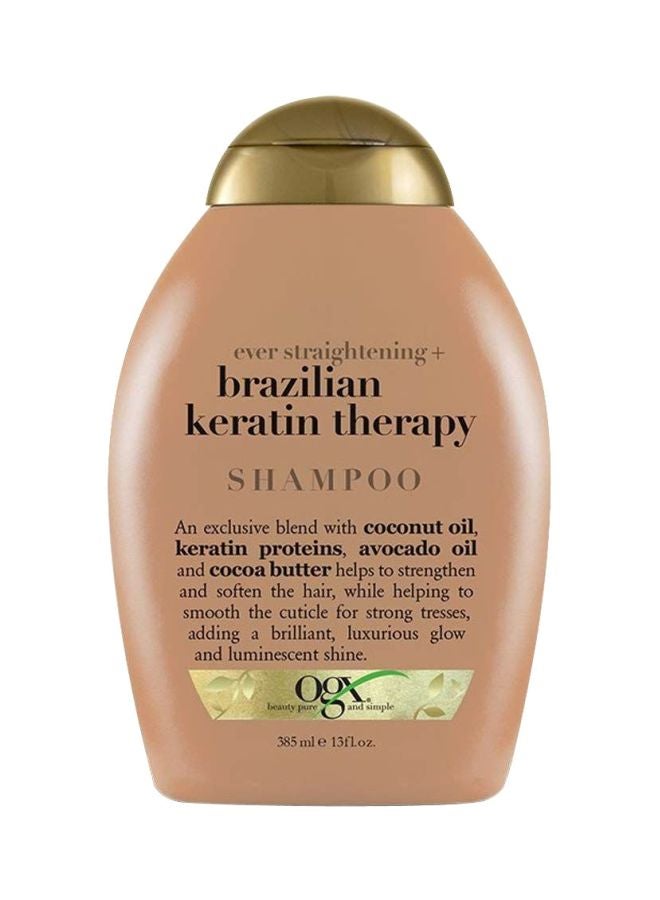 Brazilian Keratin Therapy Shampoo And Conditioner Set 385ml