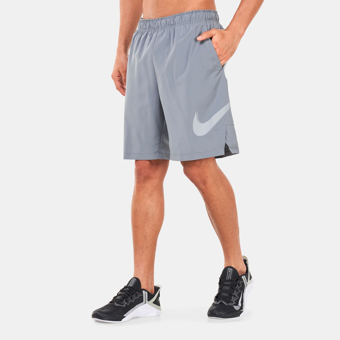 Men’s Dri-FIT Woven 9-Inch Graphic Fitness Shorts