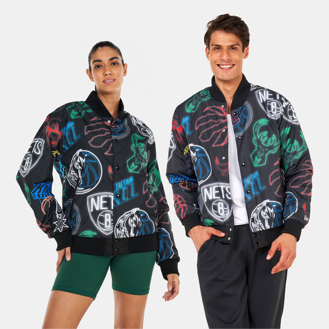 NBA Printed Bomber Jacket