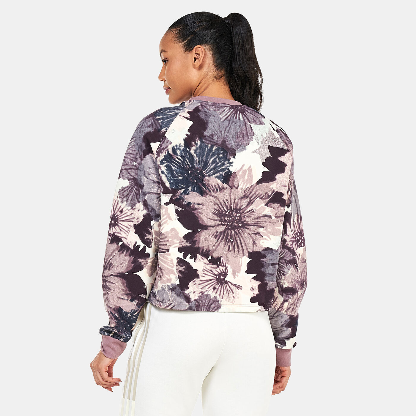 Women's Allover Print Sweatshirt