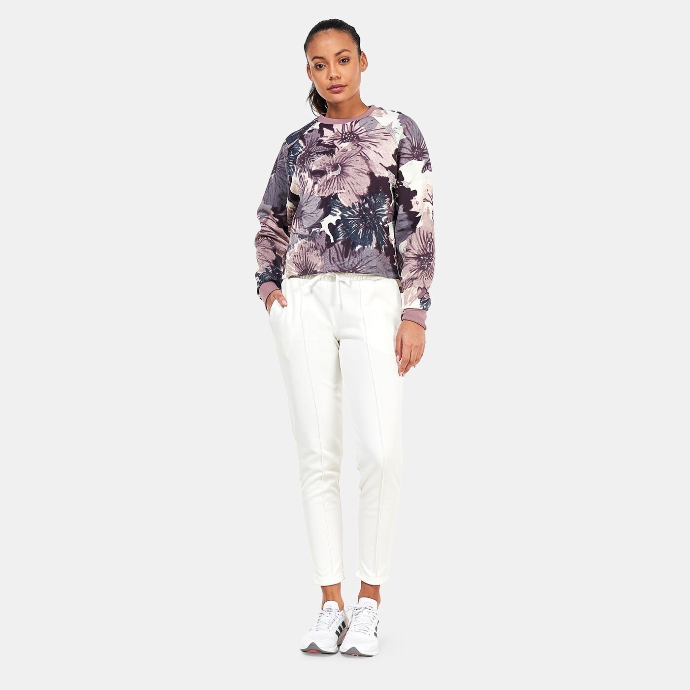 Women's Allover Print Sweatshirt