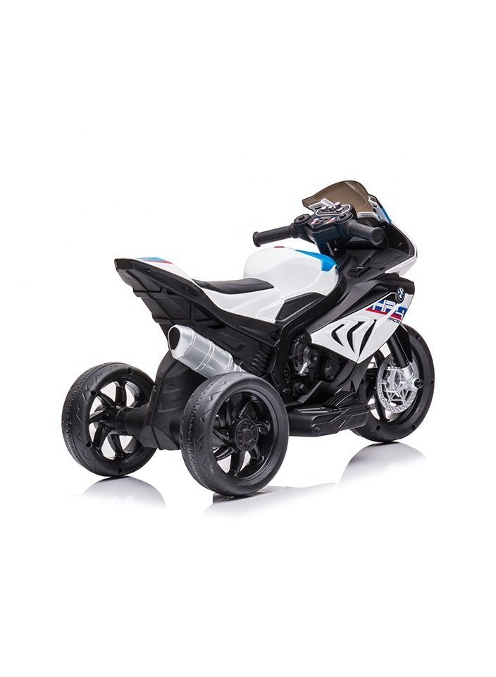 BMW Kids Powered Riding Motorbike 6V White
