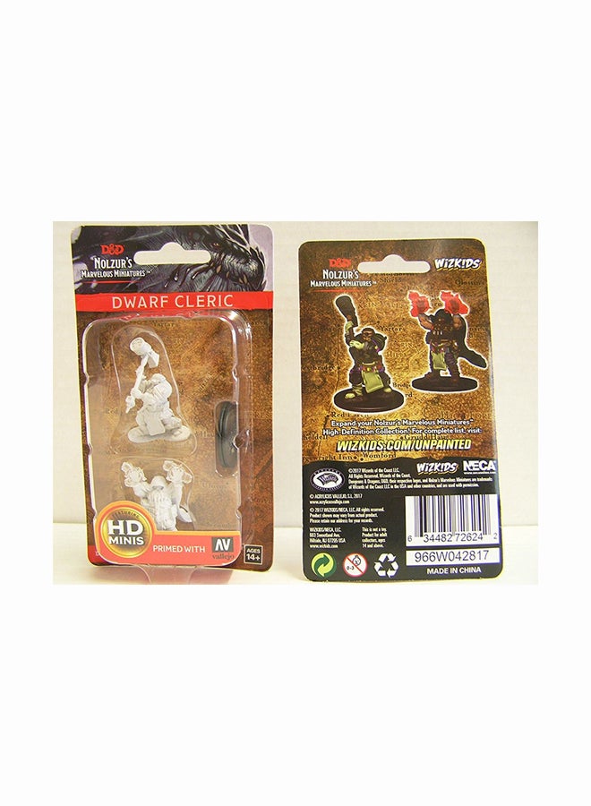 NMU Dwarf Male Cleric W2 Figure
