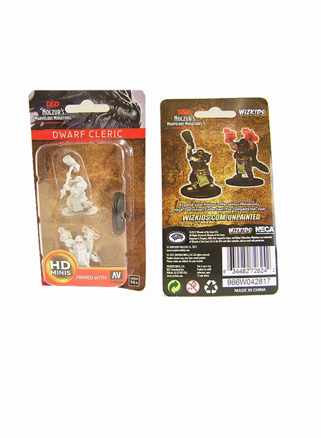 NMU Dwarf Male Cleric W2 Figure