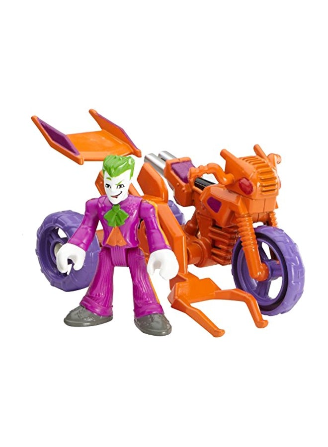 Streets Of Gotham City The Joker And Cycle Playset