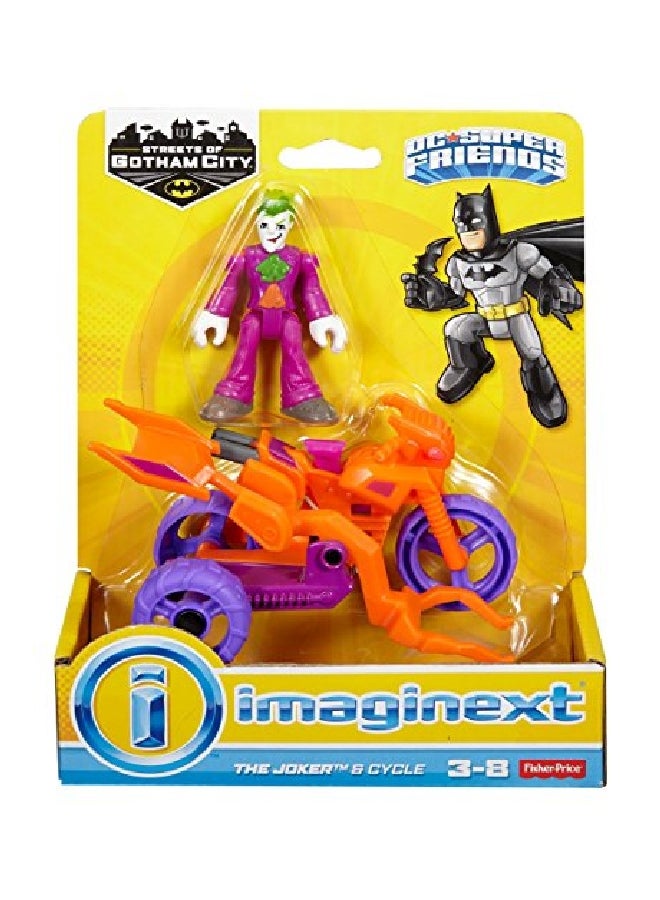 Streets Of Gotham City The Joker And Cycle Playset