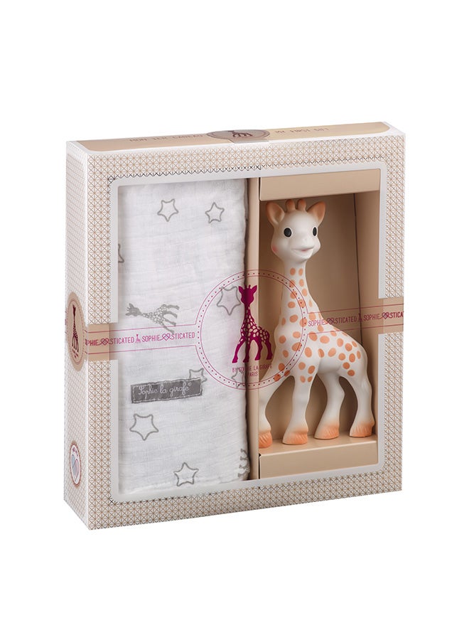 My First Gift Teether And Swaddle