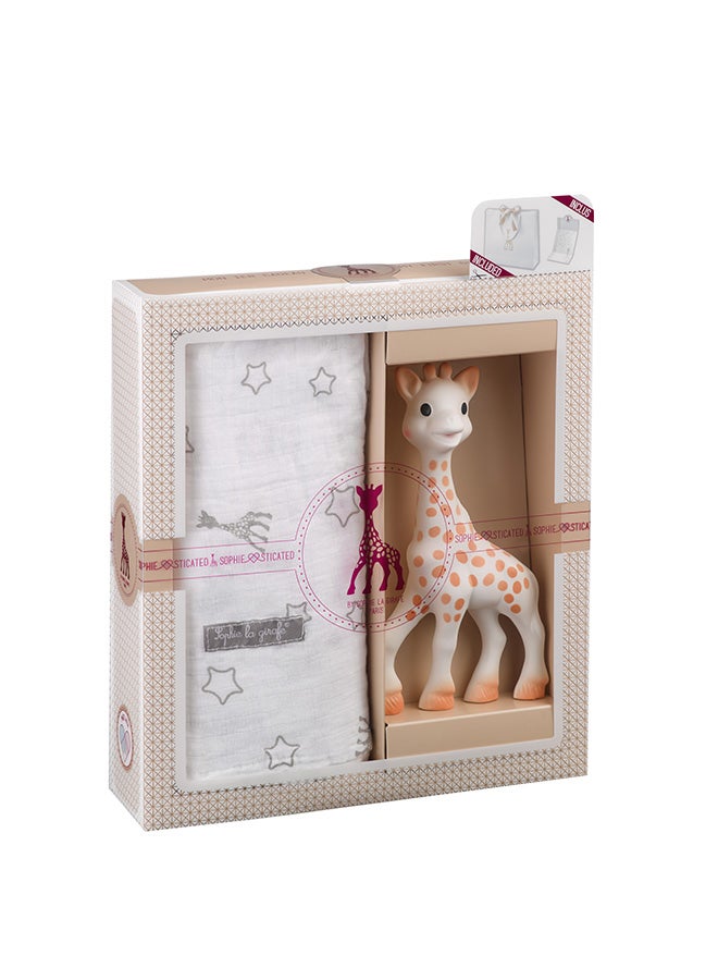 My First Gift Teether And Swaddle