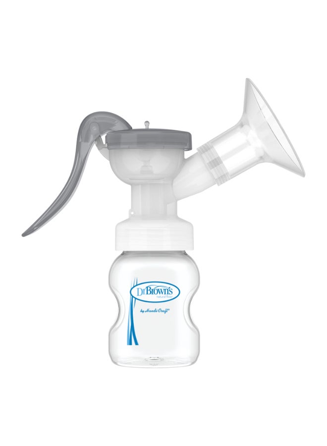 Manual Breast Pump With Soft Shape Silicone Shield