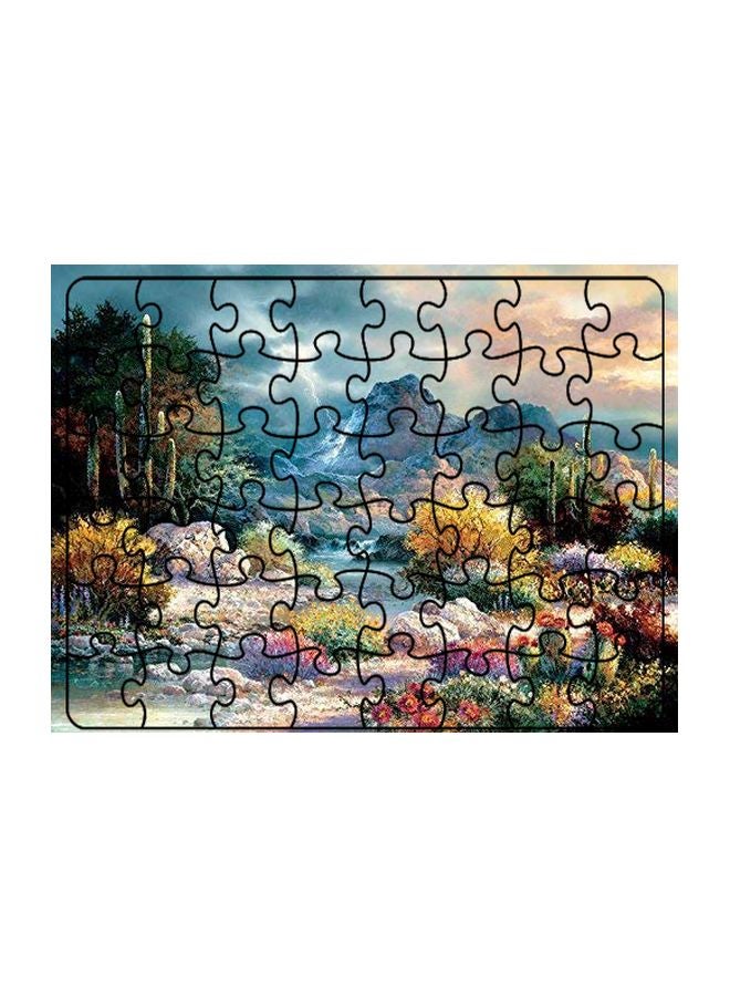 1000-Piece Springtime Valley Themed Jigsaw Puzzle Set