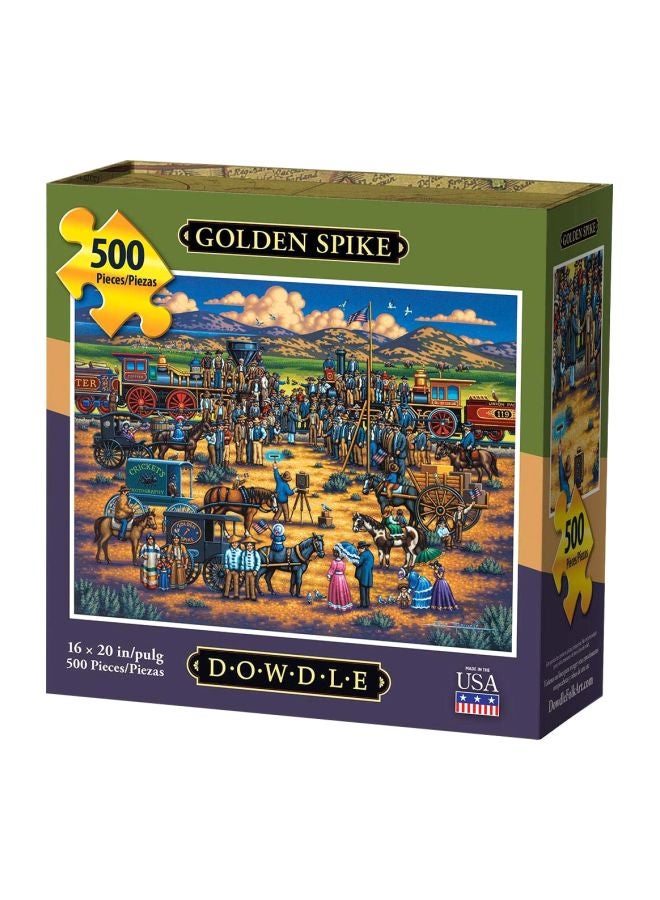 500-Piece Golden Spike Jigsaw Puzzle 235