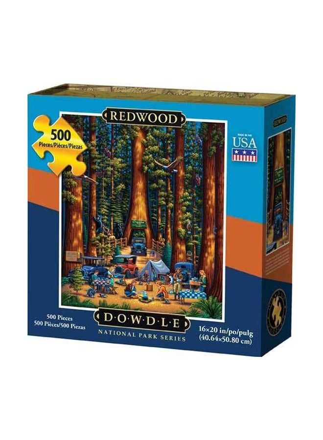 500-Piece Redwood National Park Jigsaw Puzzle Set 342