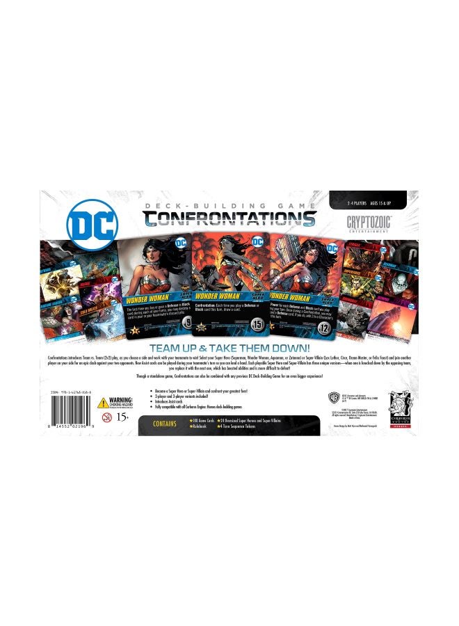 DC Deck-Building Game Confrontations 02196CZE