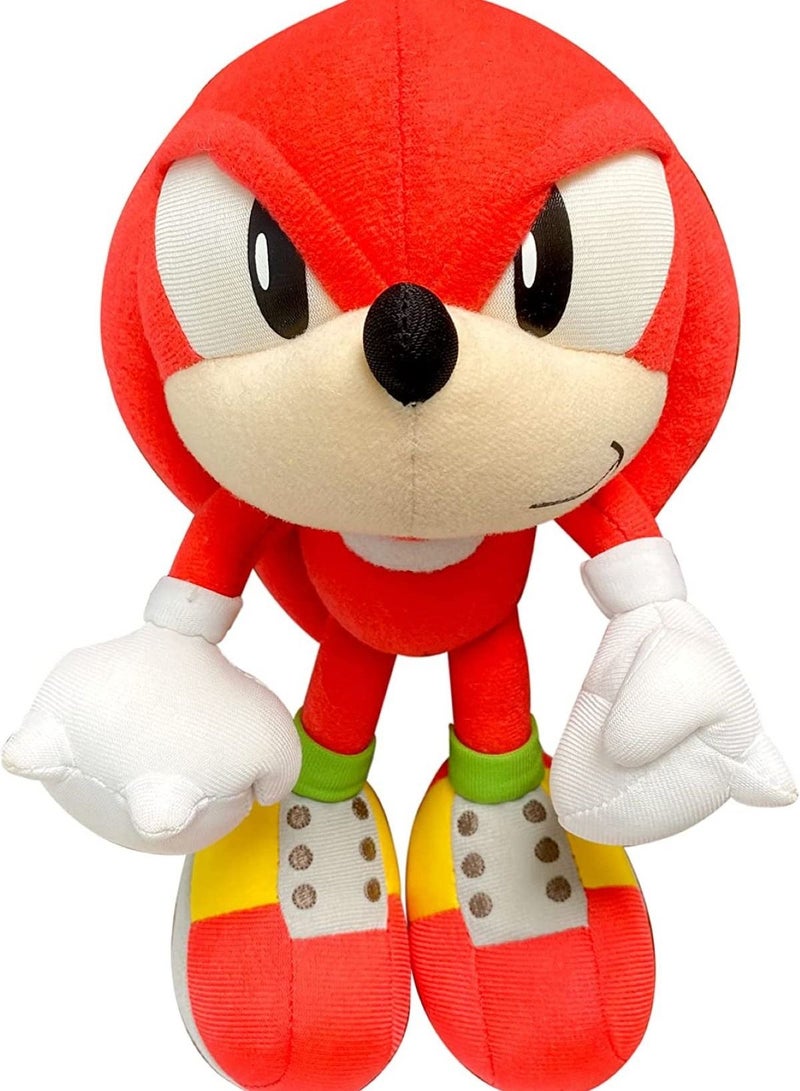 Great Eastern Animation Classic Knuckles Plush Red 10 Inch