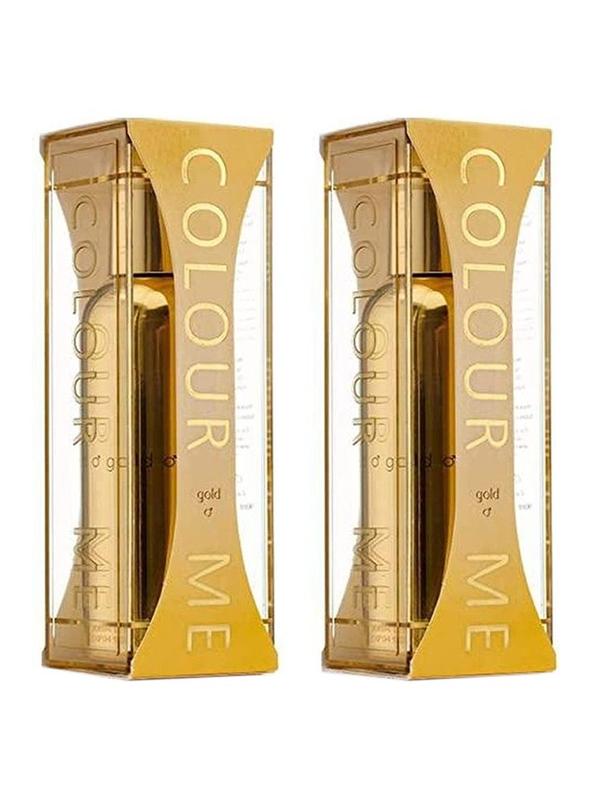 2-Piece Colour Me Gold EDT 90ml