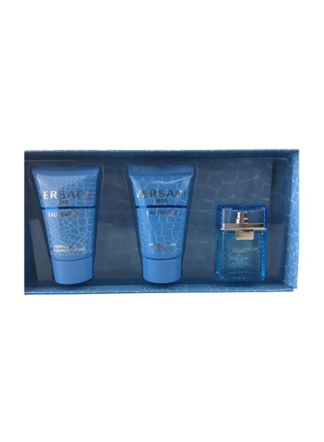 Eau Fraiche Gift Set EDT 5, Shower Gel 25, After Shave Balm Miniature 25ml