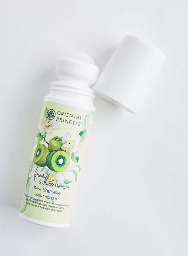 Fresh And Juicy Delight Kiwi Squeeze Deodorant Scent Roller 70ml