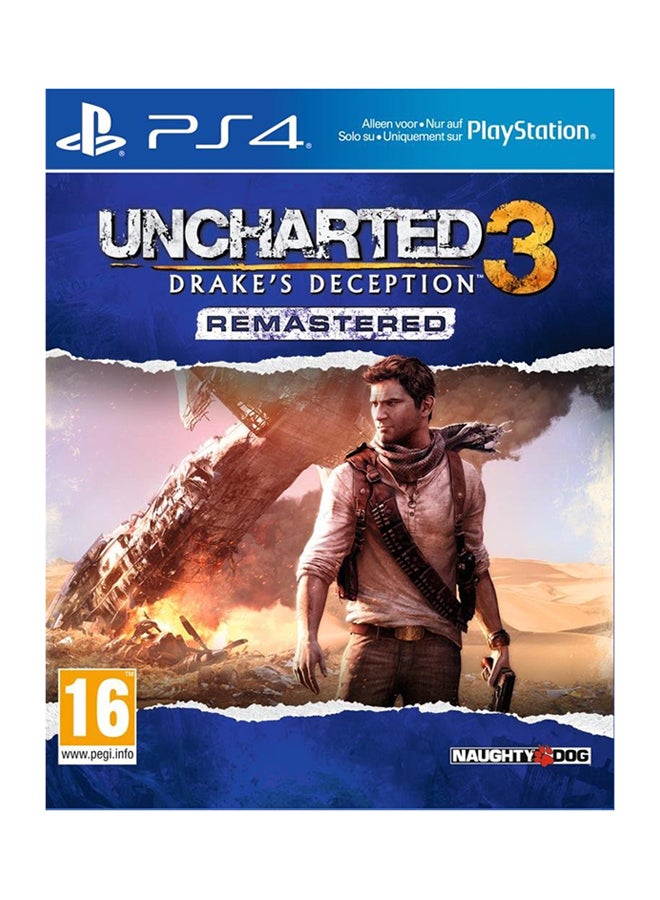 Uncharted 3: Drakes Deception (Intl Version) - Action & Shooter - PlayStation 4 (PS4)