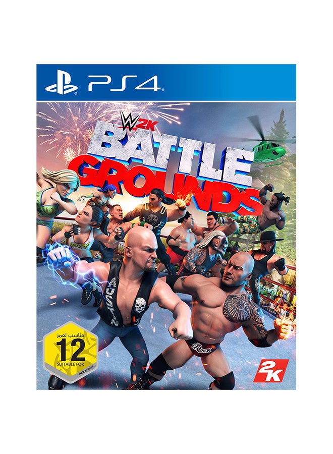 WWE 2K Battlegrounds (English/Arabic)- UAE Version - Fighting - PlayStation 4 (PS4)