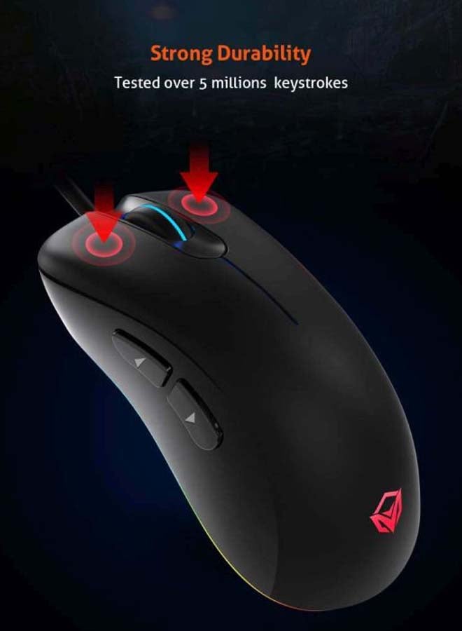 Wired Gaming Mouse Black/Red