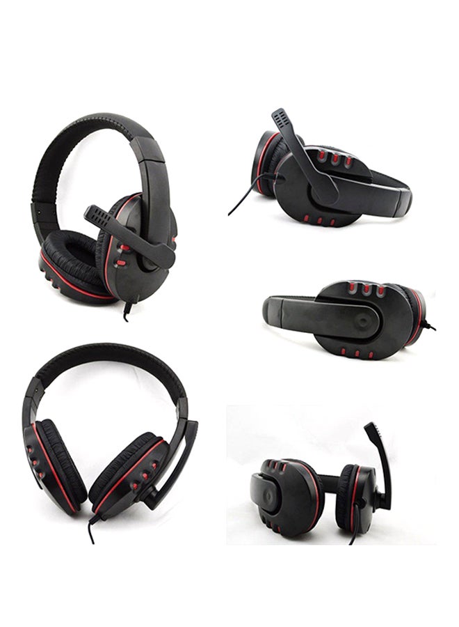 Wired Over-Ear Gaming Headphones With Mic For PS4/PS5/XOne/XSeries/NSwitch/PC