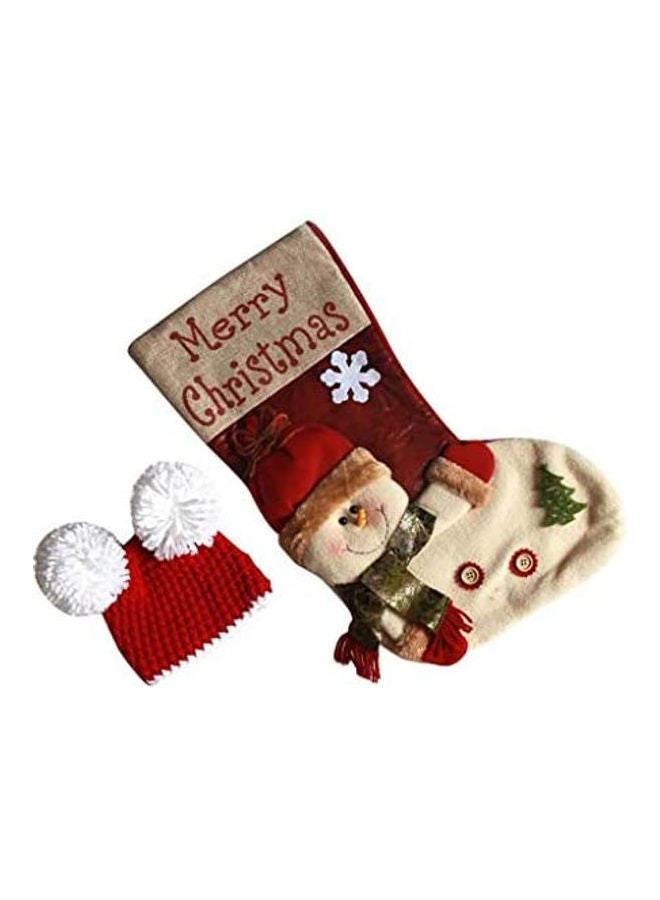 Santa Theme Photo Sleeping Bag Socks And Hat Prop Outfits black