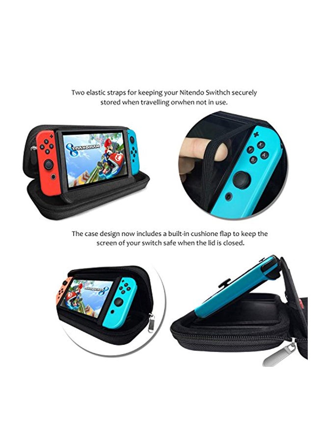 Nintendo Switch Case With Pack Of 2 Screen Protector