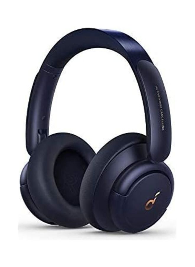 Life Q30 Hybrid Active Noise Cancelling Headphones Bluetooth with Multiple Modes, Hi-Res Sound Bluetooth Headphones, Custom EQ via App, 50H Playtime, Multipoint Connection Blue