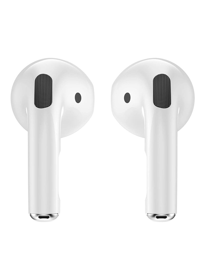 Soul 11 Small Size Ear Buds with 5hrs play & talk time & 100 hours standby compatible with most Android/iOS/Harmony OS devices (White)