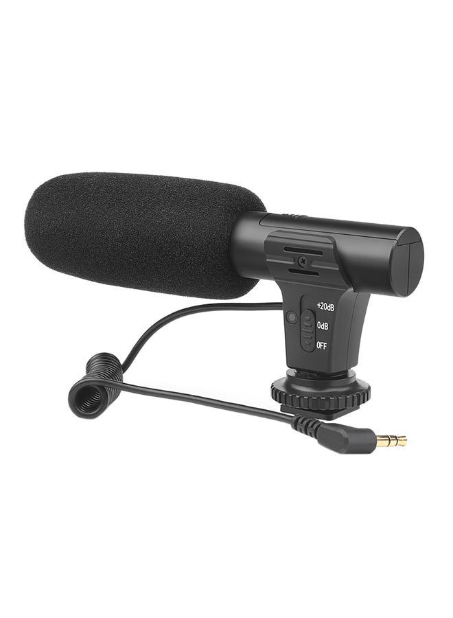 Portable Condenser Stereo Microphone XT-451 Black