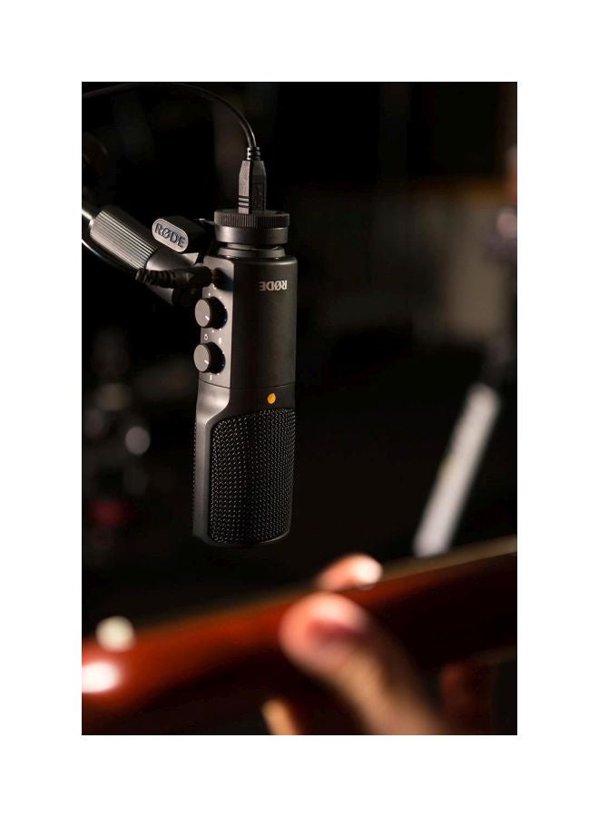 Studio-Quality USB Microphone NT-USB Black