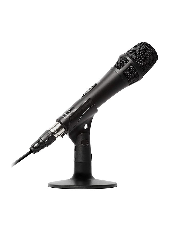 M4U - USB Condenser Microphone With Audio Interface M4U Black