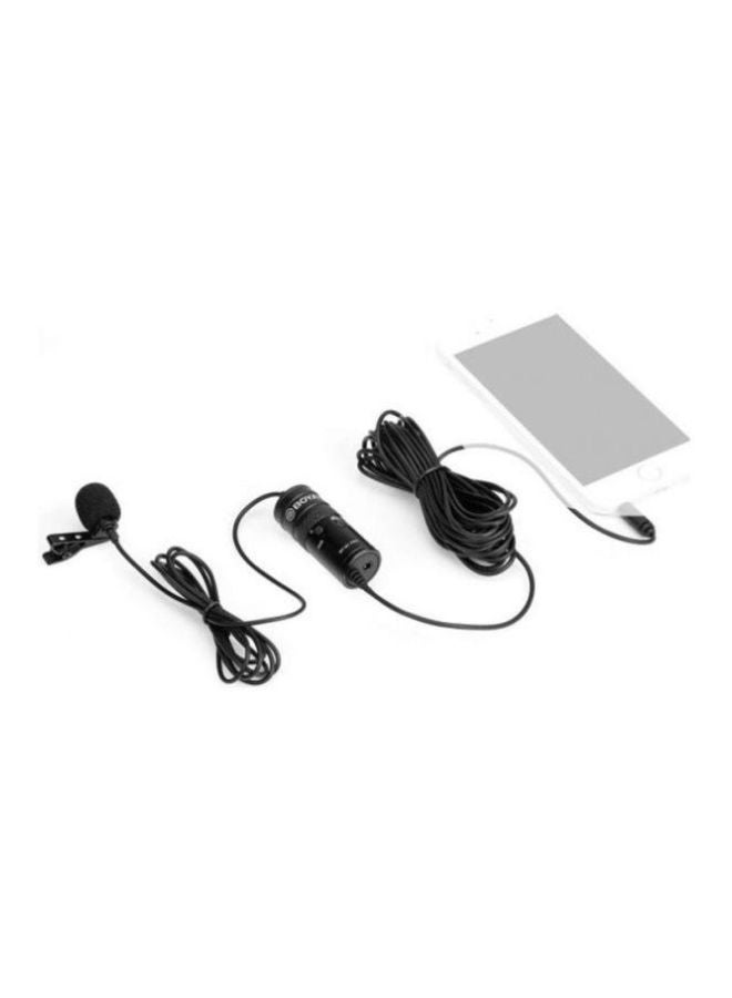 BY-M1 Pro Universal Lavalier Microphone CO-LM-54549 / BY-M1 Pro Black