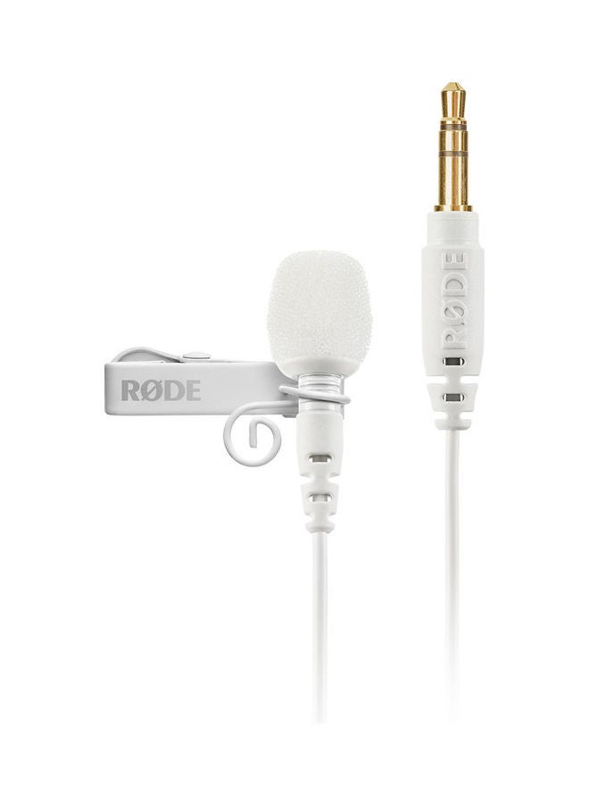 Lavalier GO Microphone LAVGOW White