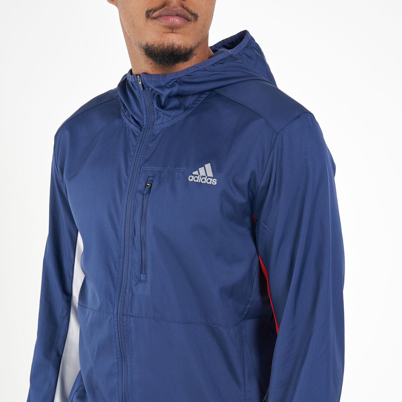 Men's Own The Run Hooded Wind Jacket