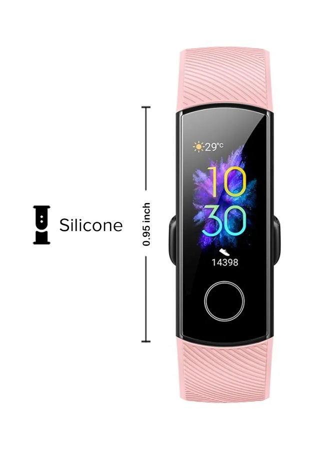 Band 5 Bluetooth Fitness Tracker Coral Pink