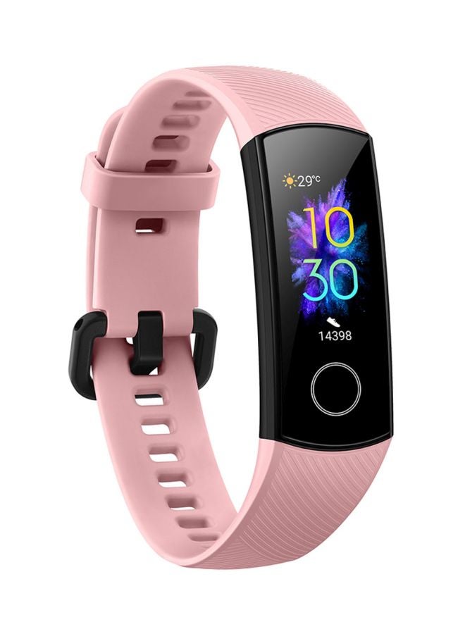 Band 5 Bluetooth Fitness Tracker Coral Pink