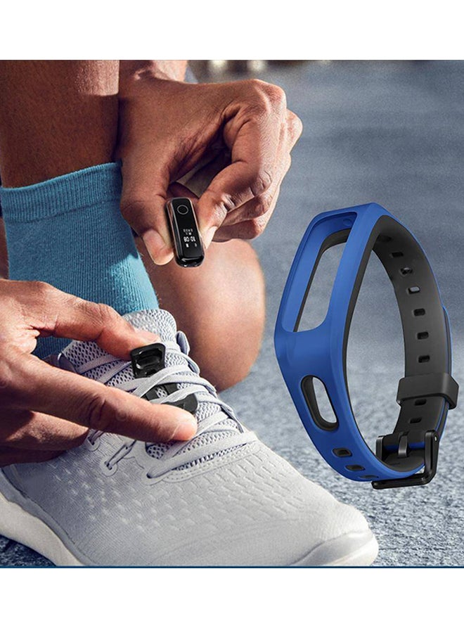 Band 4 Running Edition Heart Rate Monitor Sport Smartwatch Blue/Black