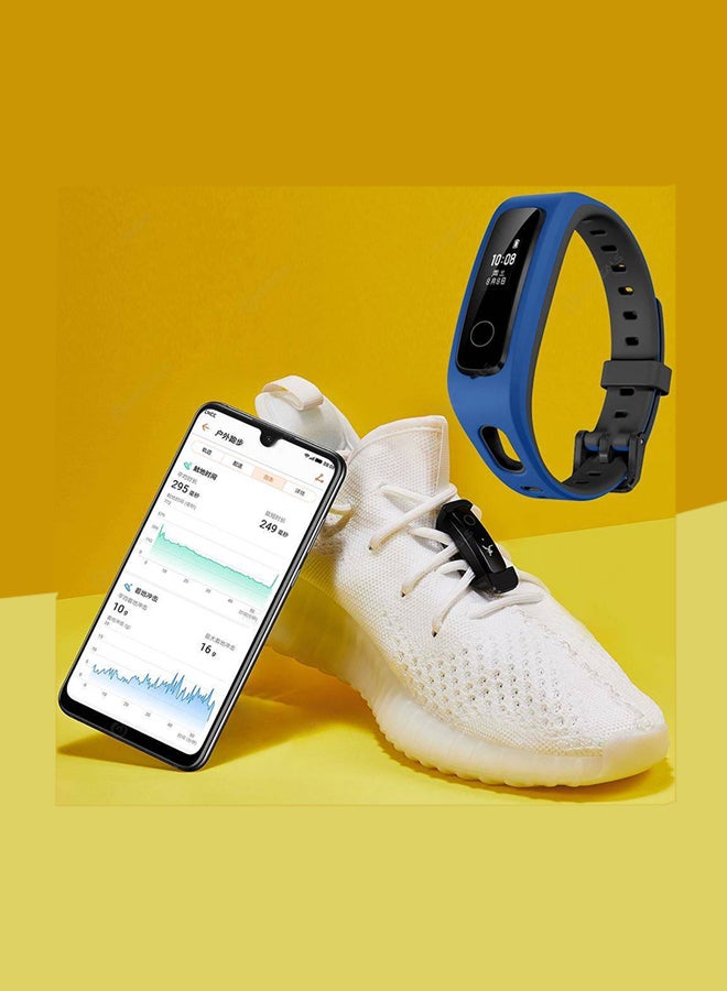 Band 4 Running Edition Heart Rate Monitor Sport Smartwatch Blue/Black