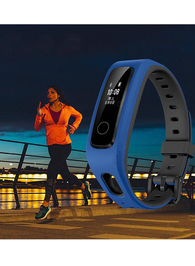 Band 4 Running Edition Heart Rate Monitor Sport Smartwatch Blue/Black