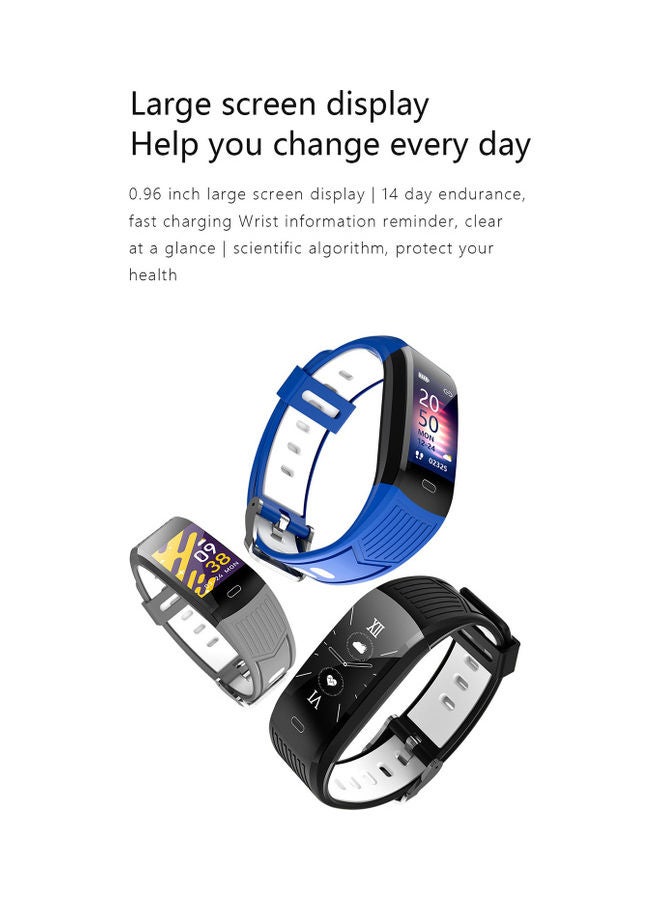 Sport Intelligent Cambered HD Smartwatch Blue/Black