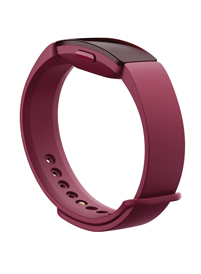 Classic Replacement Band For Fitbit Inspire Small Sangria