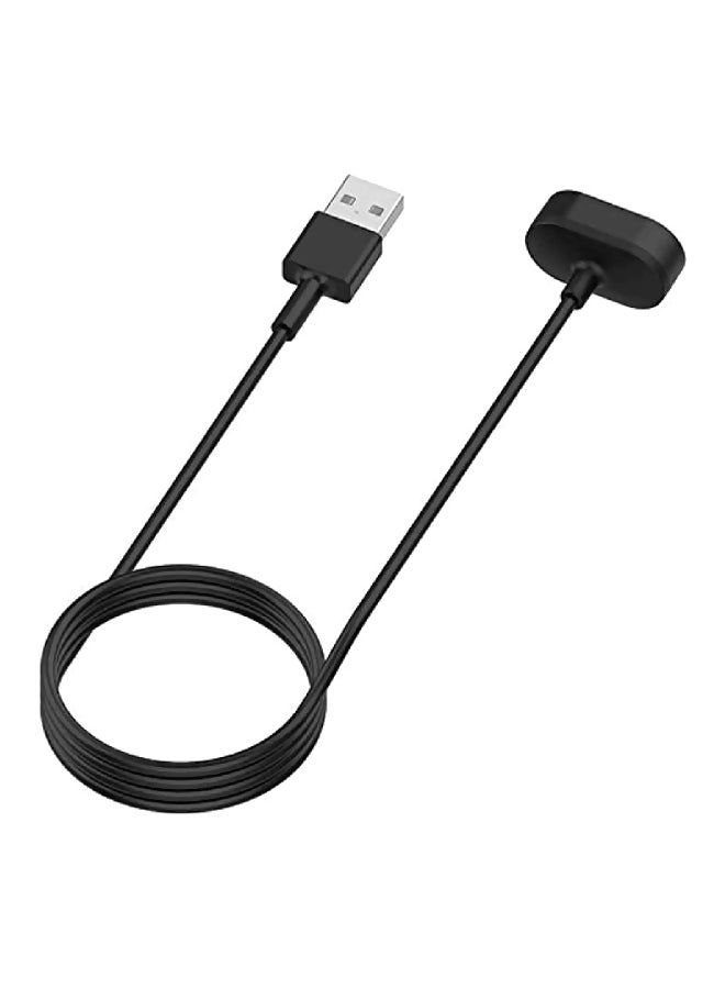 USB Magnetic Charging Cable For Fitbit Inspire HR Tracker Black