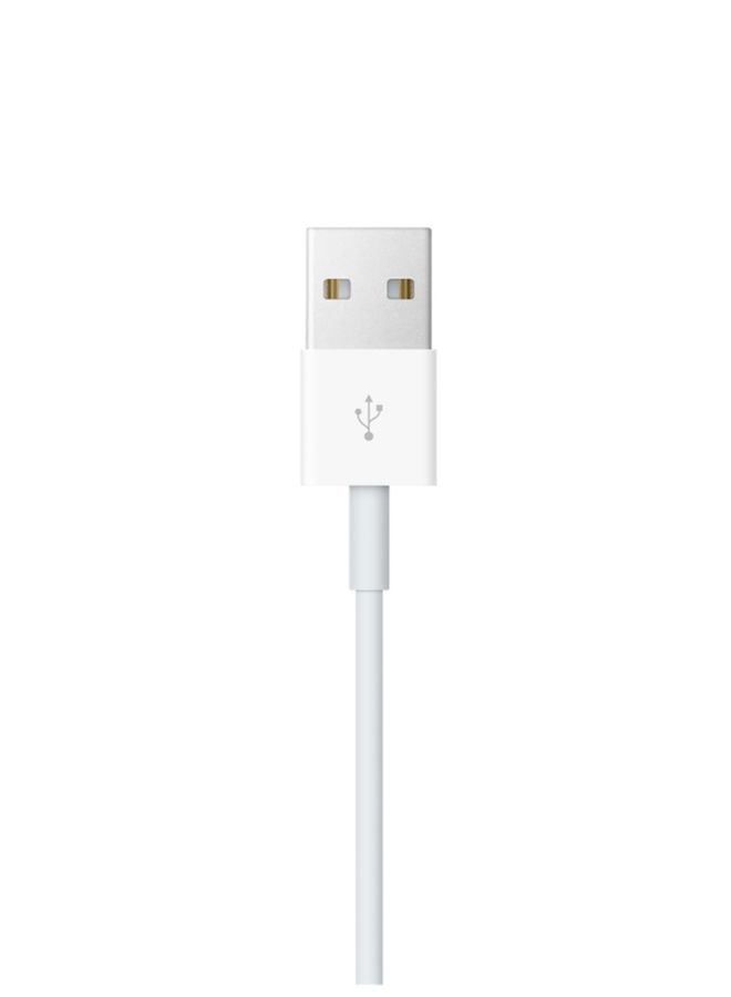 Magnetic Charging Cable For Apple Watch White