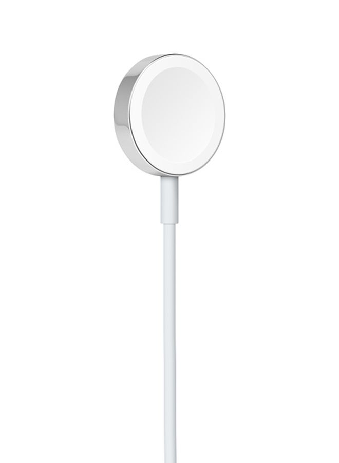 Magnetic Charging Cable For Apple Smartwatch White