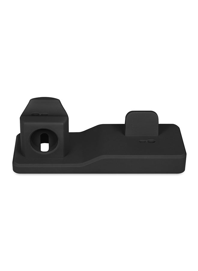 Charging Dock For Apple iPhone/iWatch/AirPods Black