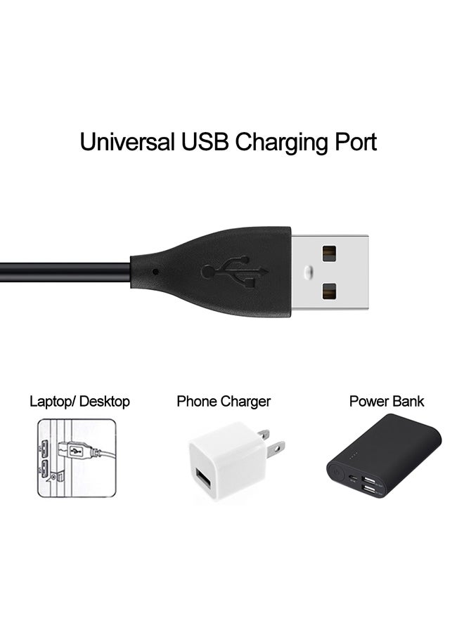 Data Sync Charging Cable For Huawei Watch 2 Black